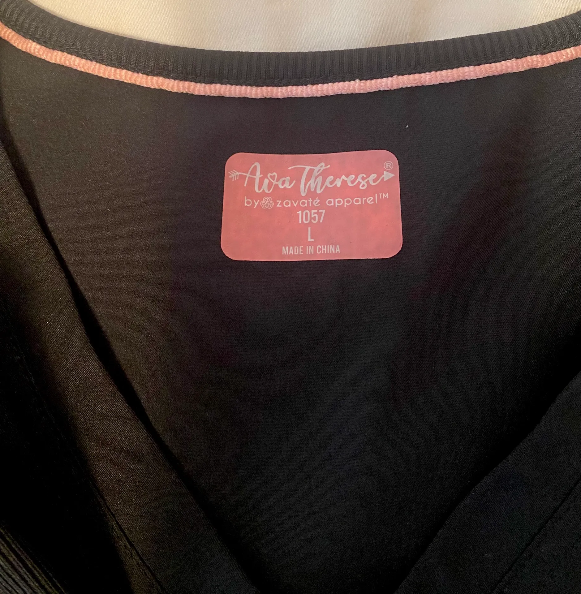 Black Scrub Set Size L - Image 3