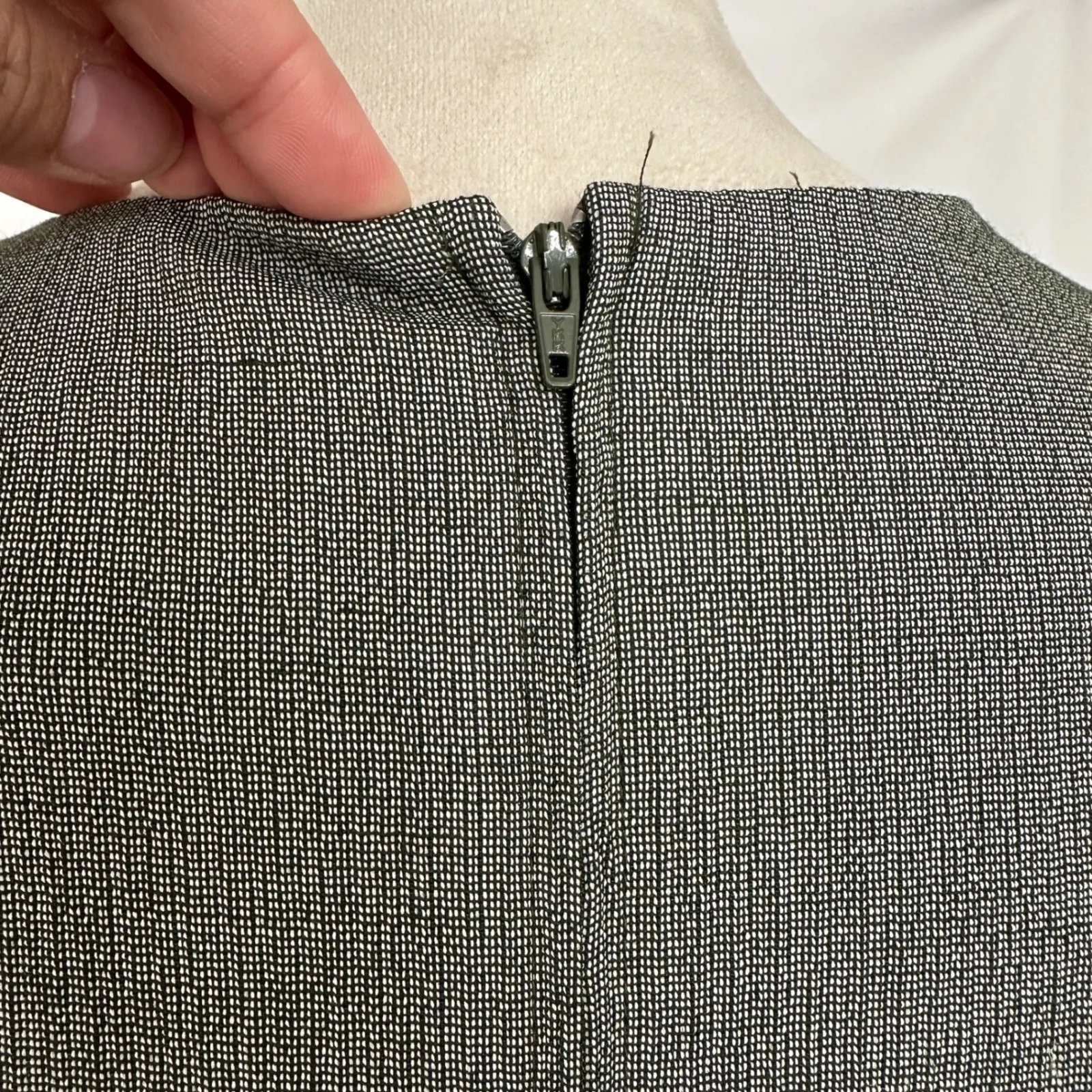 Vintage 90's Perceptions Dress Striped Button Front Career Womens Plus Size 22 - Image 8