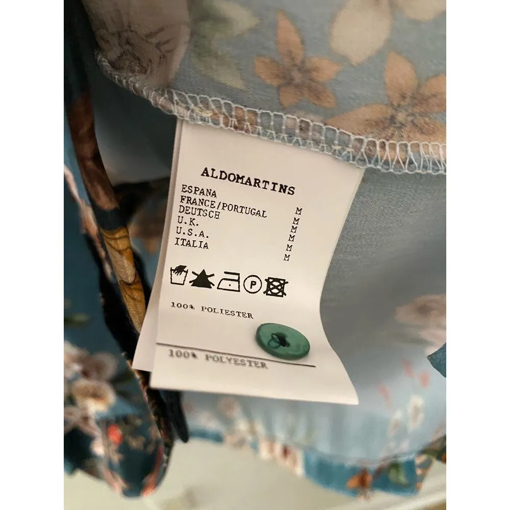 NWT Anthropologie Aldomartins M $140 Dormir Floral Sleep Shirt Buttondown - Image 6