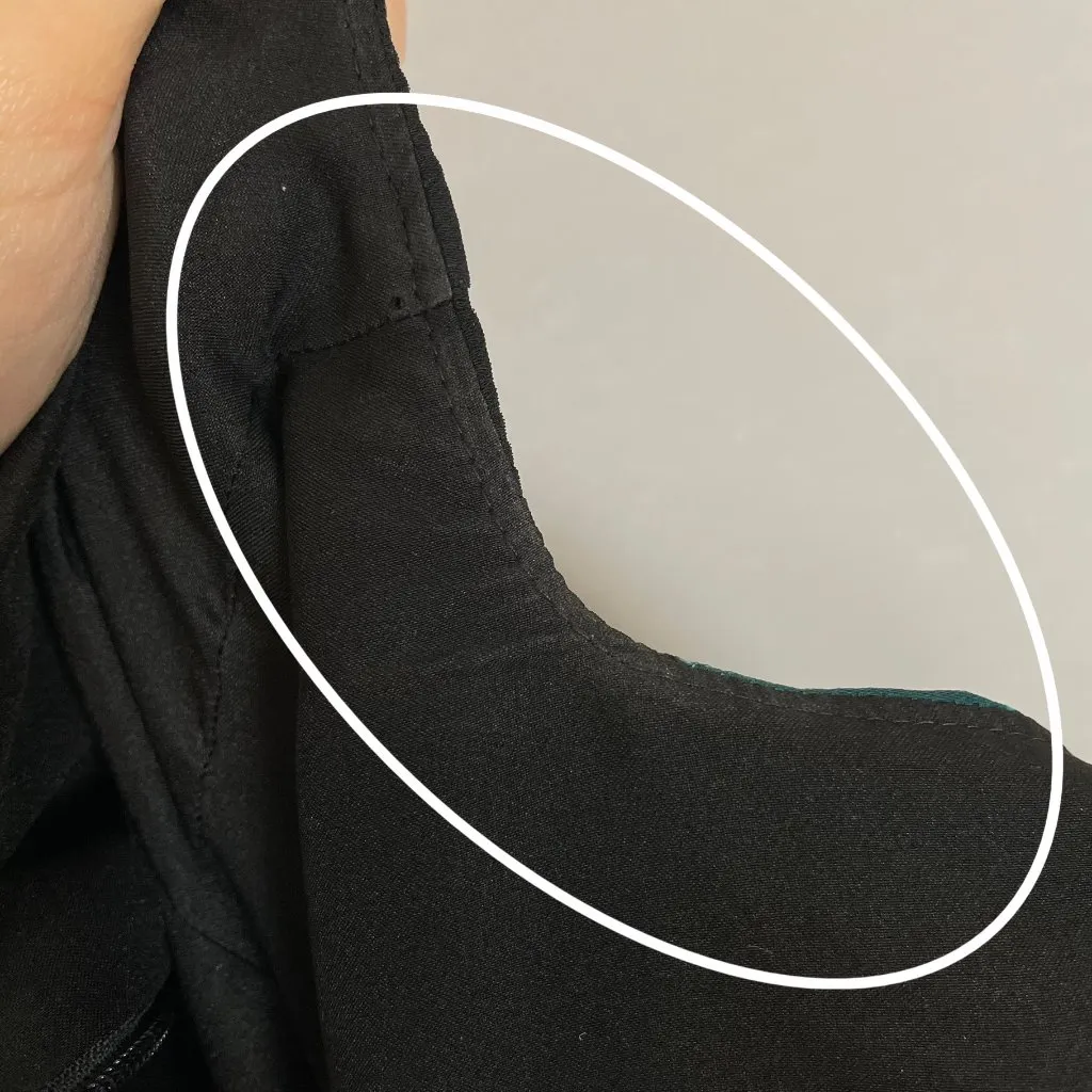 LOFT Dress Pleated‎ Black Green Hearts Mini Size 4 Cap Sleeves Valentine's Day - Image 10