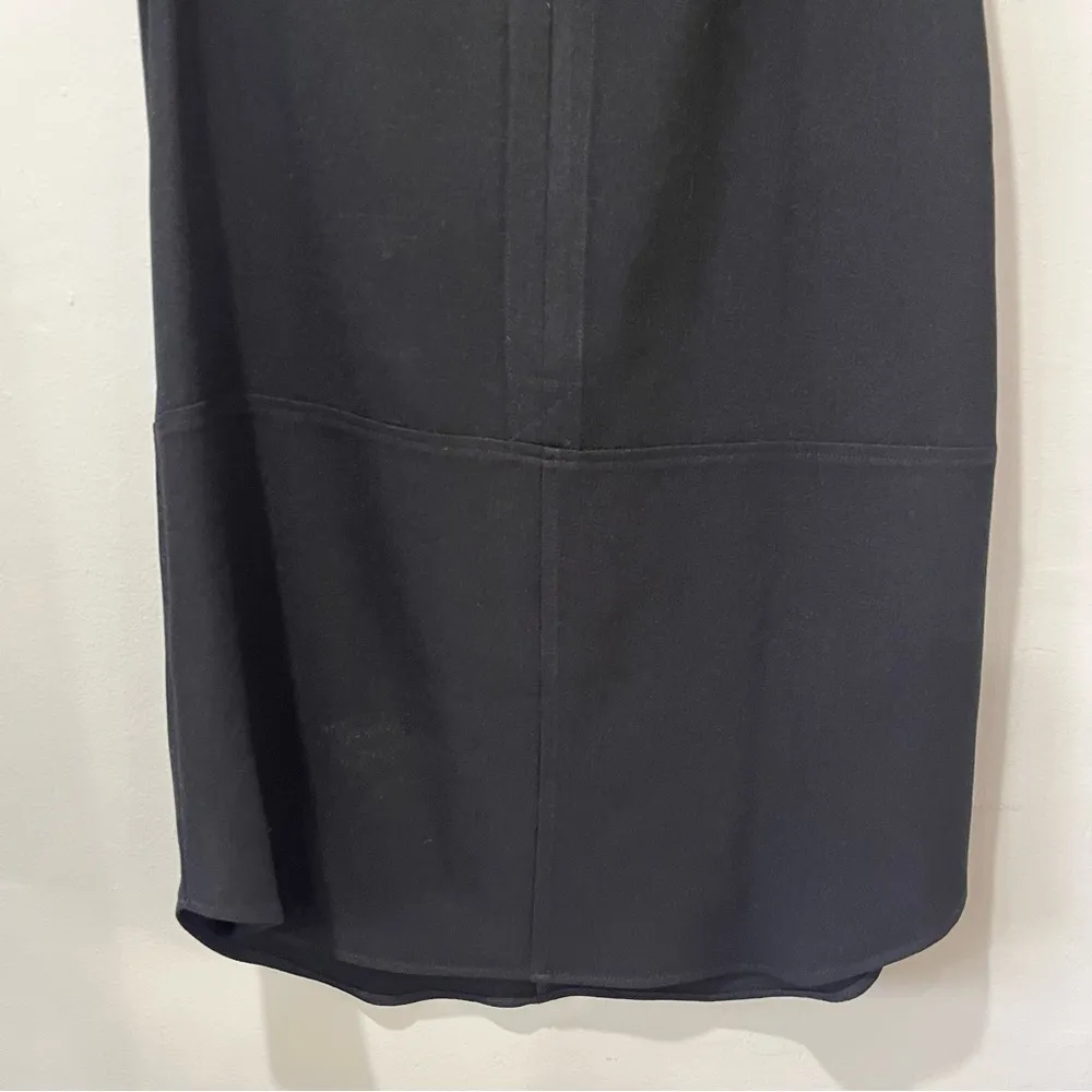 All in Favor Women's New Black Casual Shift Dress Medium Size Small Short Sleeve - Image 3