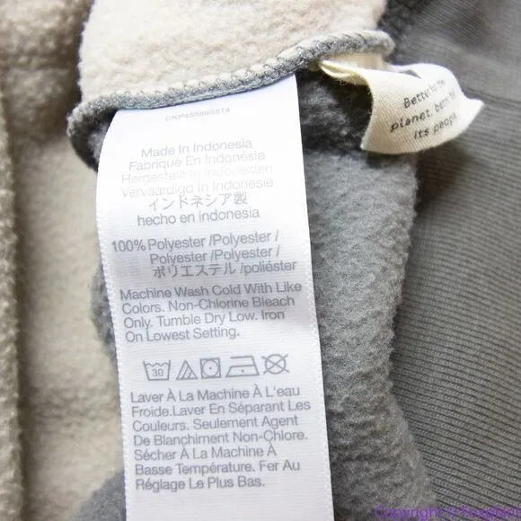 NEW Madewell MWL Betterfleece Colorblock Zip‎ Hoodie Sweatshirt, M - Image 12