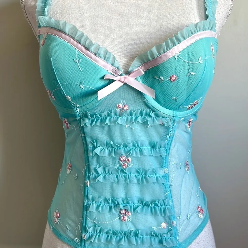 Fairy Floral Mesh Bustier - Image 3