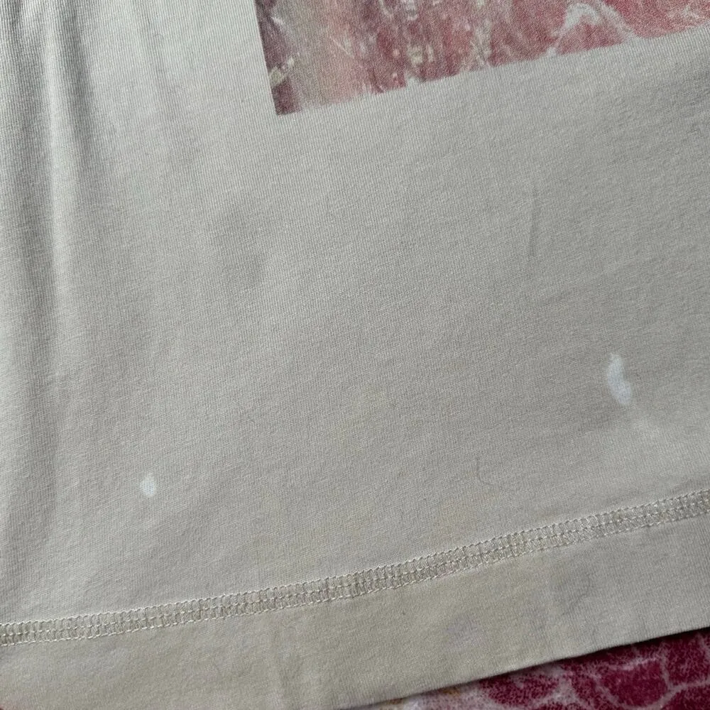 Old Navy: Boxy Graphic Tee Poppy Floral Cream - Image 5