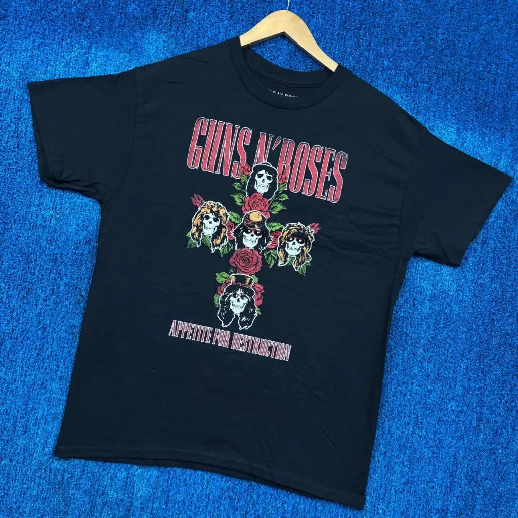 Guns N' Roses Appetite for Destruction Rock Band T-Shirt Size Large - Image 3