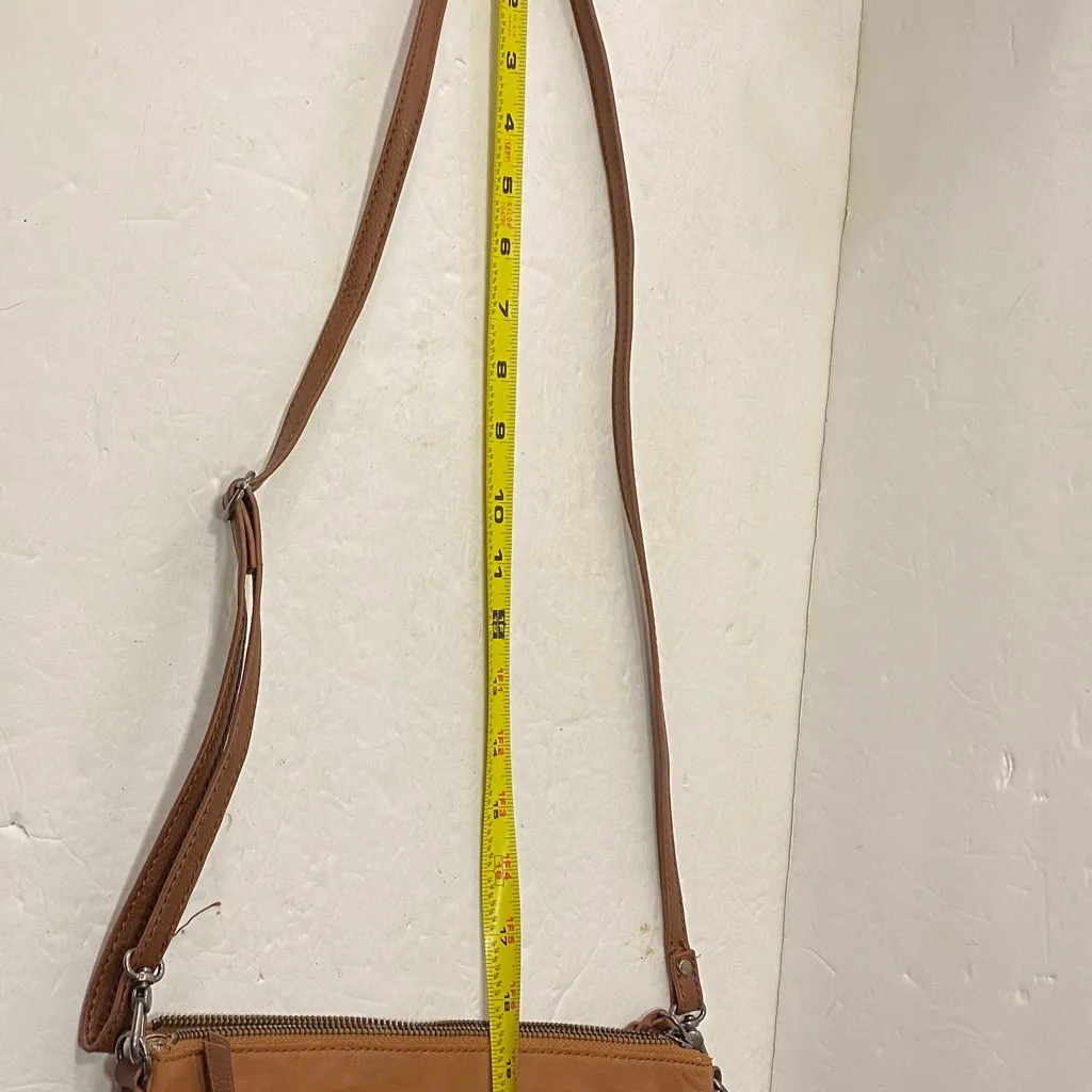 The Sak Tan and Brown Crossbody Bag - Image 9