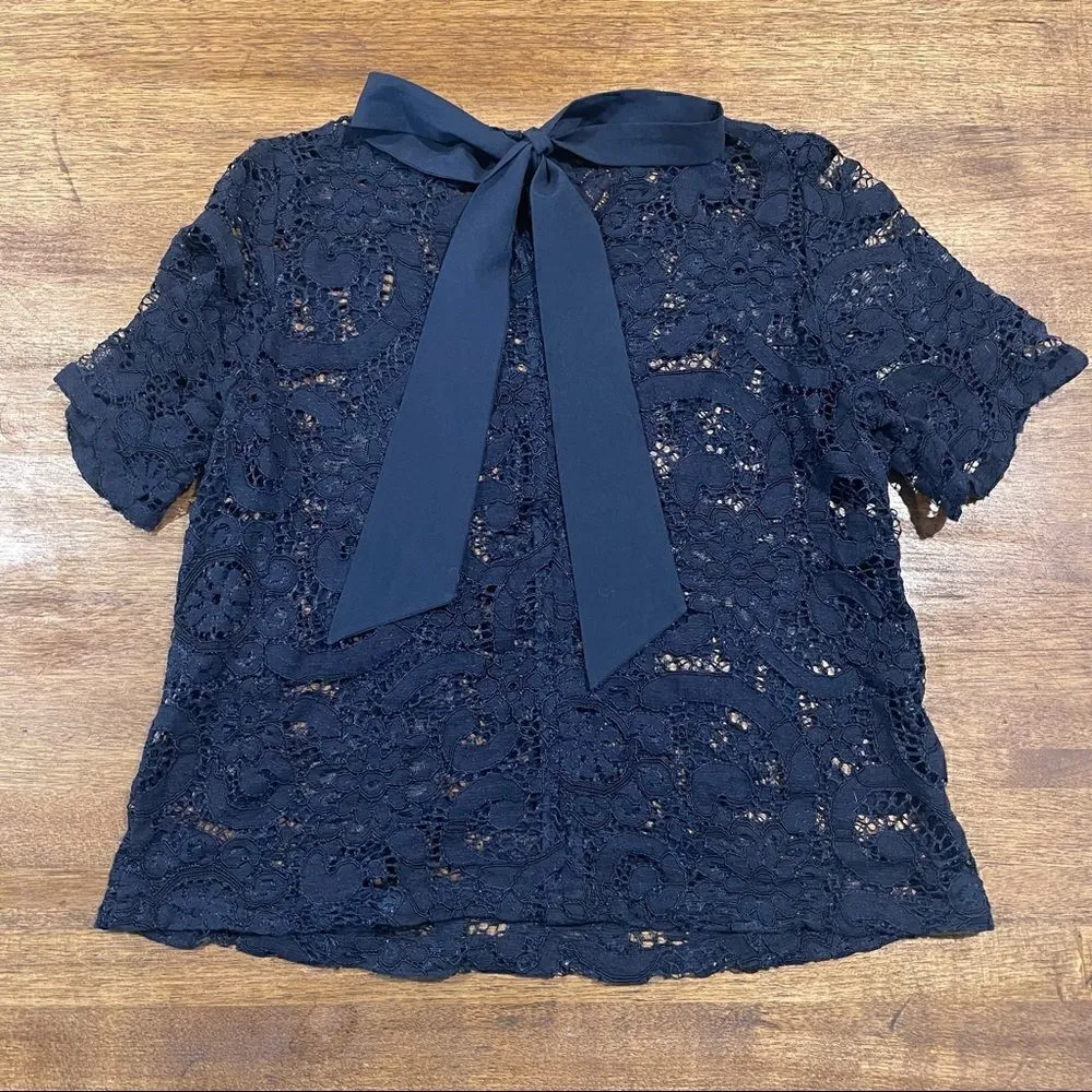 Nanette Lepore lace blouse   - Image 4