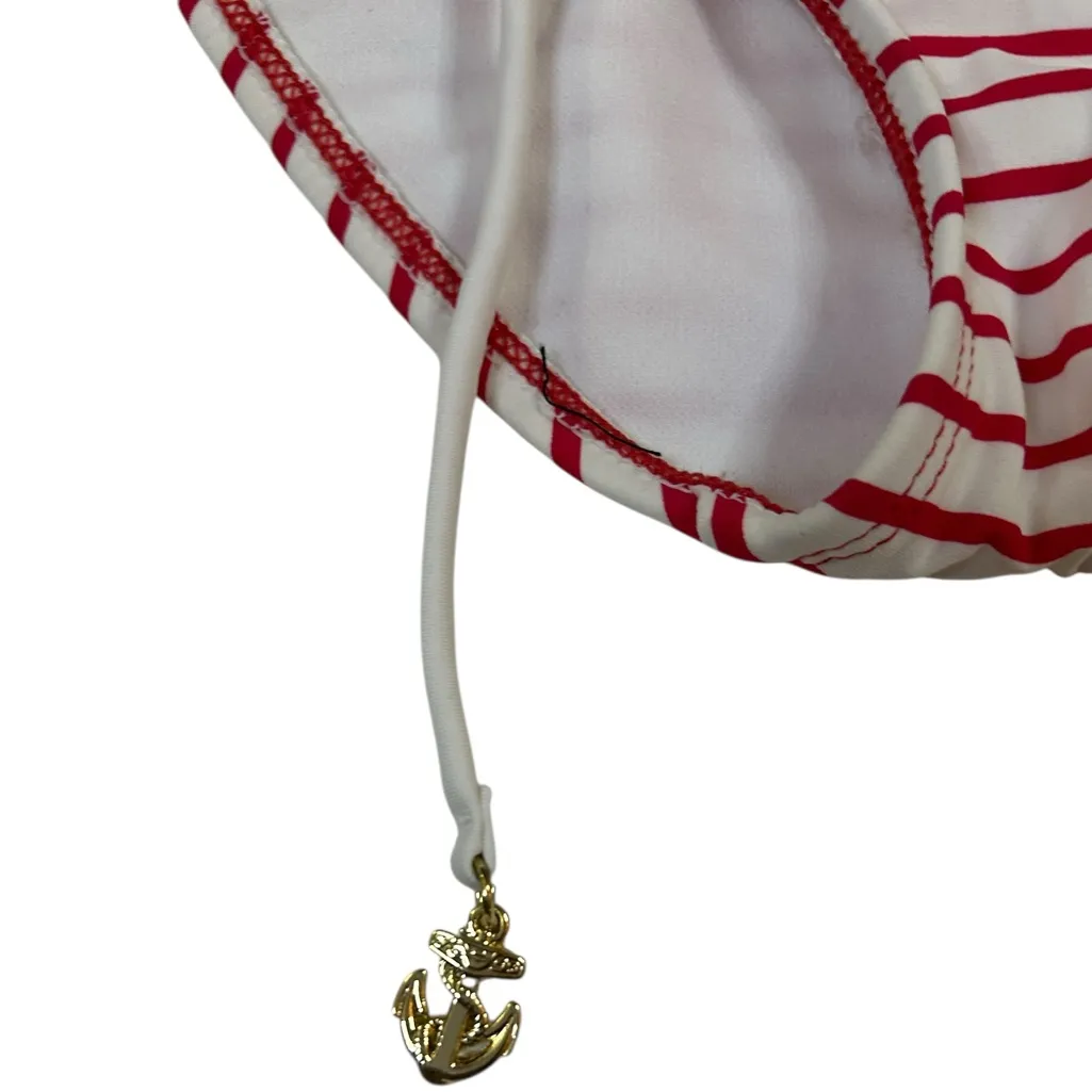 Hampton’s Core Coastal Grandma Americana Nautical Bikini Bottom Sperry NWOT - Image 3