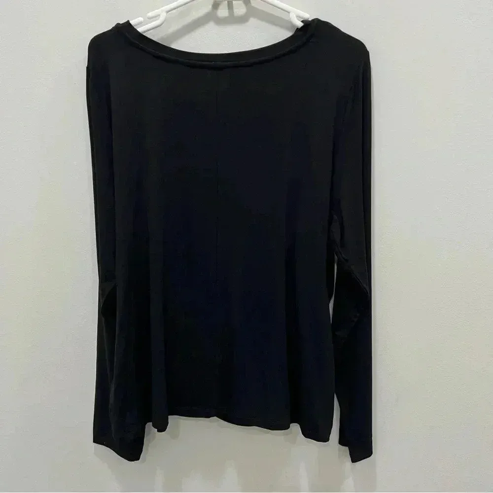 Eloquii  Blouse Draped Front 22/24 - Image 2