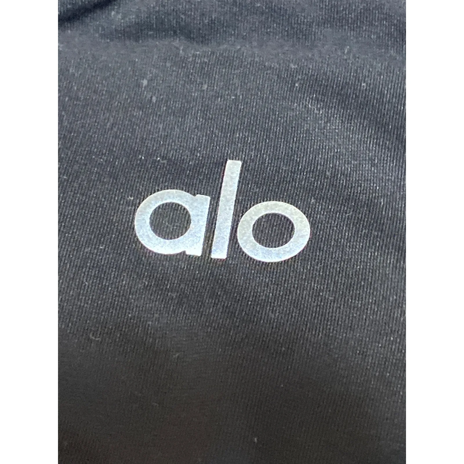 Alo Women's Black Sleeveless Scoop Neck Racerback Yoga Athletic Tank Top Size M Size M - Image 3