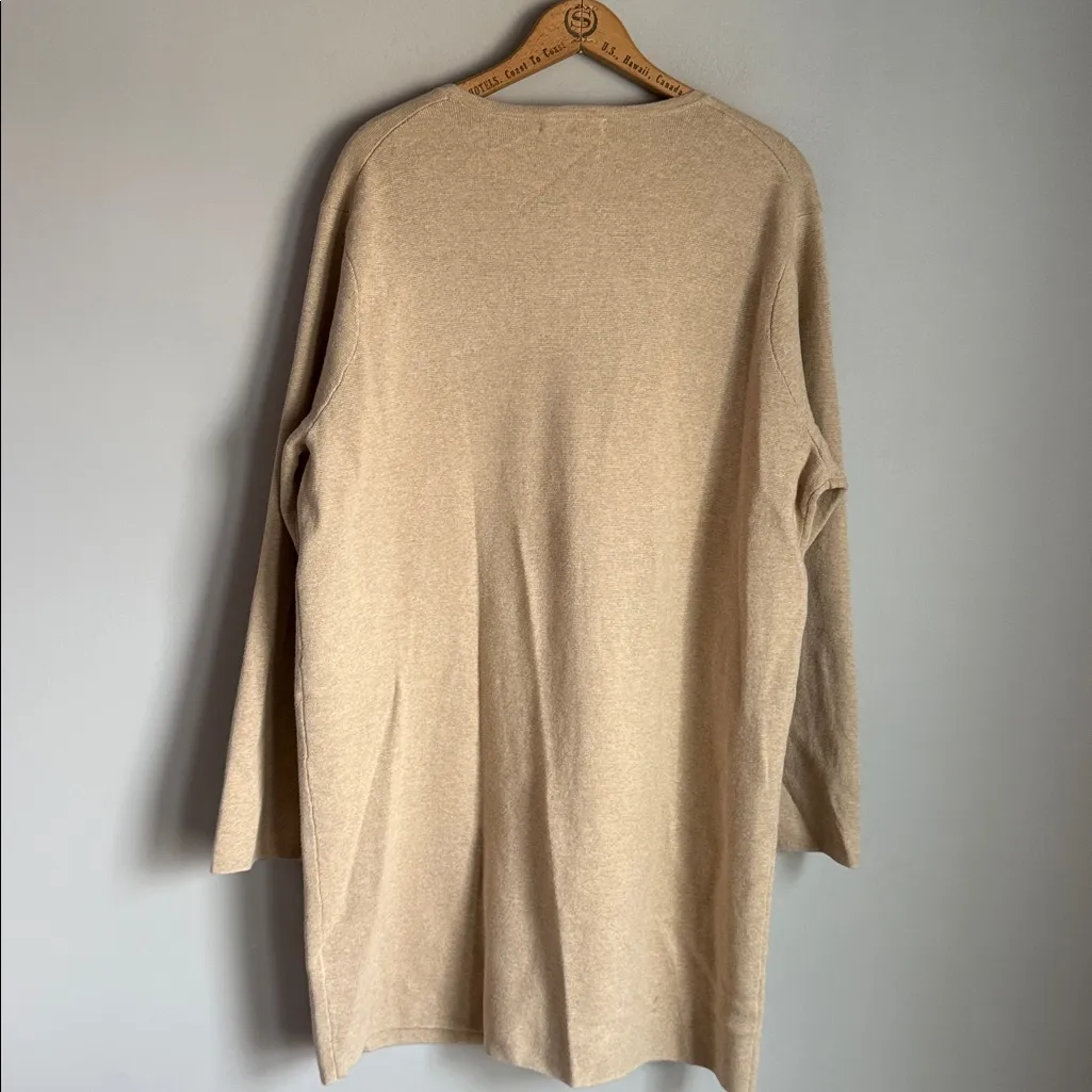 J.Crew Long Giselle Sweater Blazer Large - Image 4