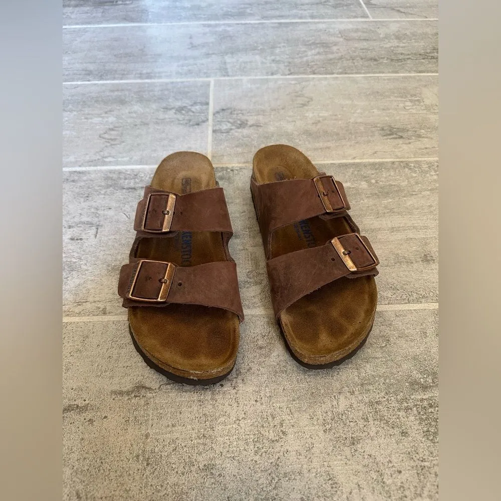 Birkenstock Arizona Soft Footbed - Habana Oiled Leather 37 - Image 2