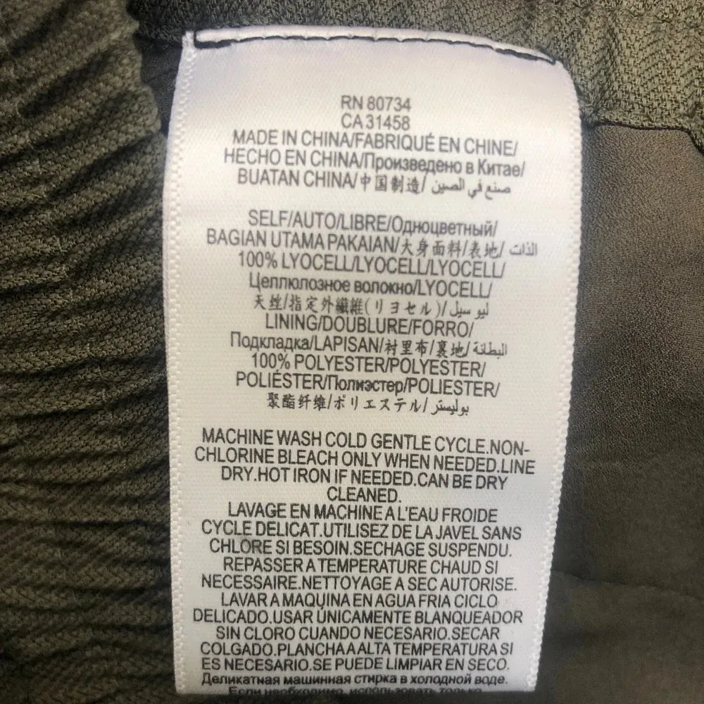 BCBGMAXAZRIA OLIVE GREEN CARGO JOGGER PANTS - Image 7