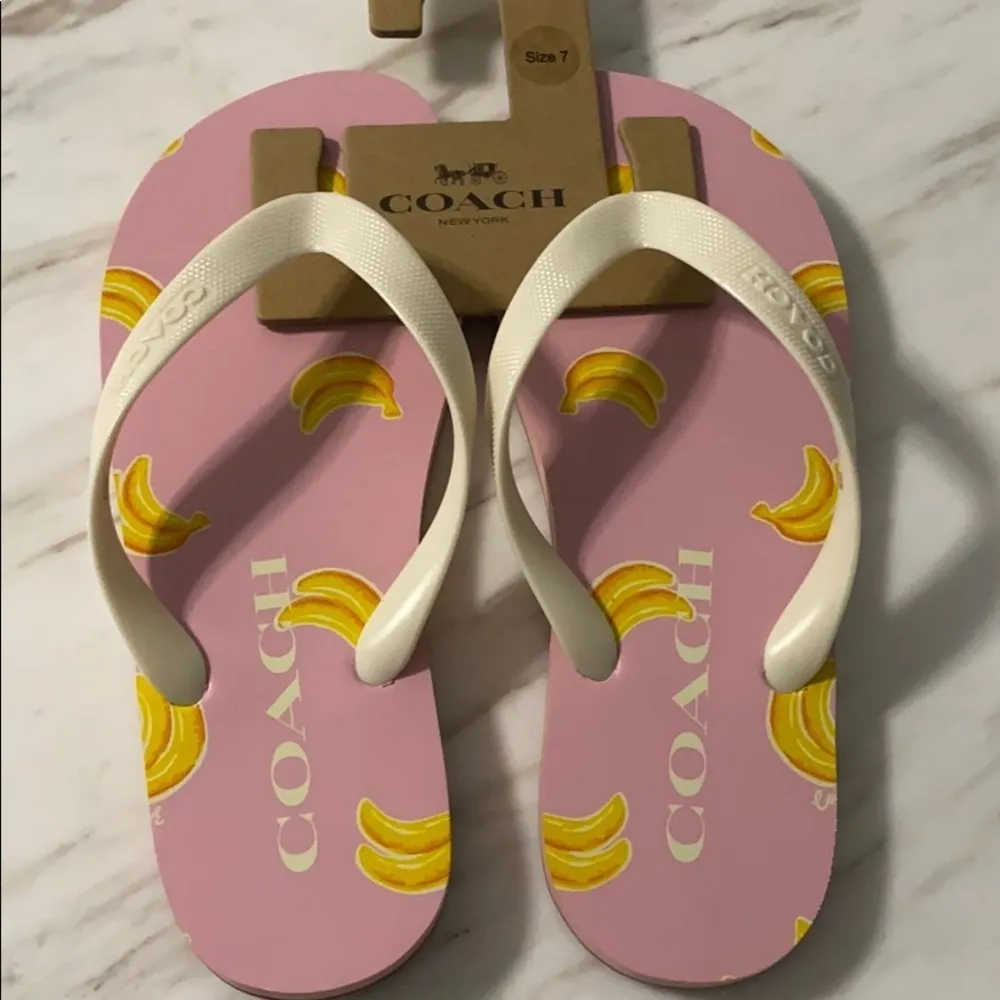 Coach  Banana print Sandals 🍌 - Image 2