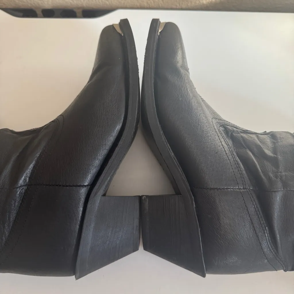 Shyanne Slouchy Haress Black Boots Womens Sz 11 Slouch Western - Image 6