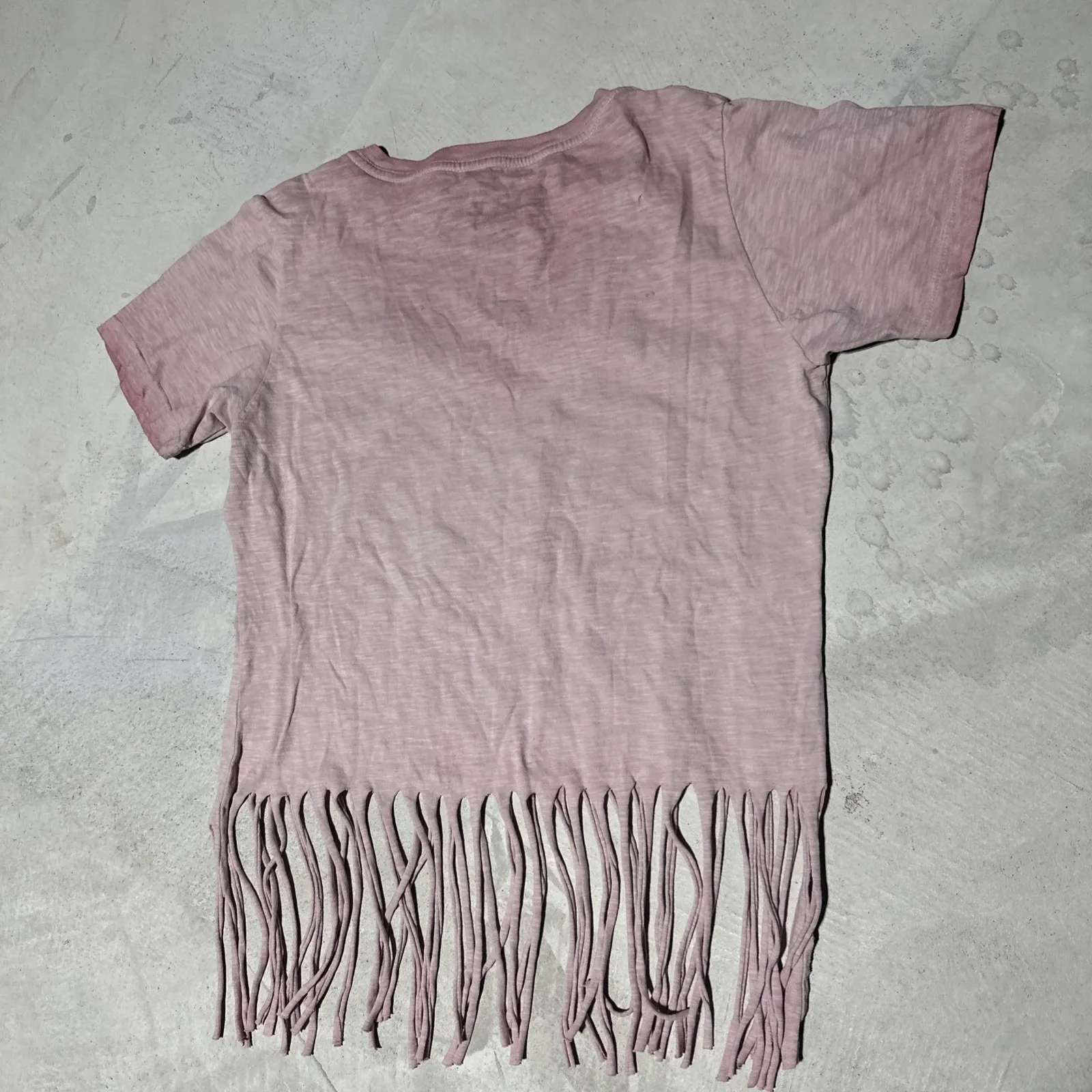 New Women's Affliction SS Desert Ride Pink Biker Tattoo Tee T-Shirt Top SZ M - Image 8