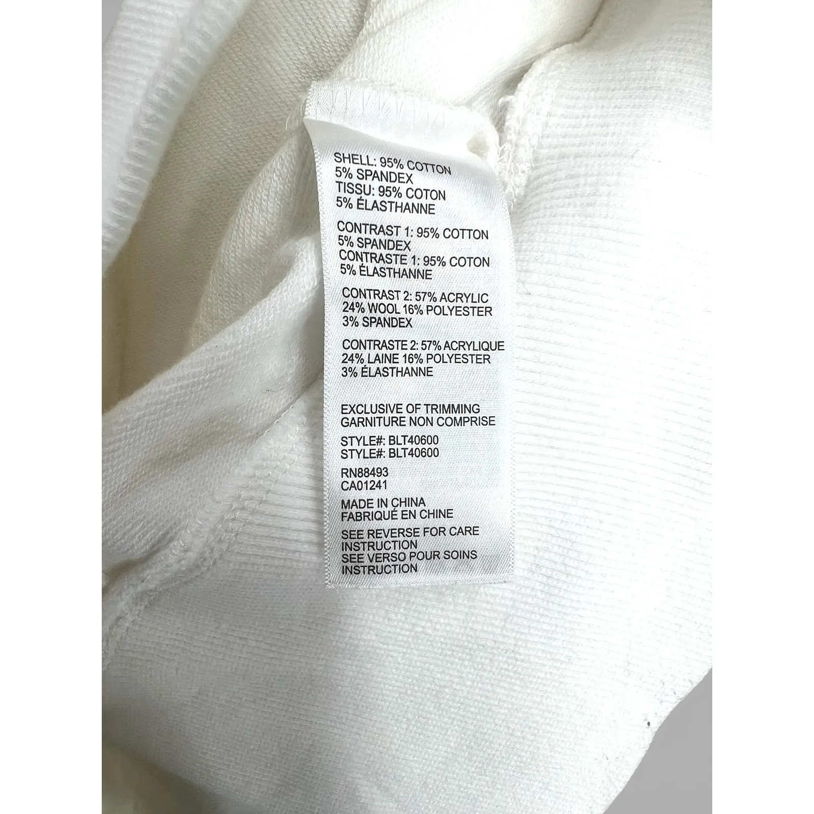 Blanc Noir | S | Porto Striped Half - Image 6