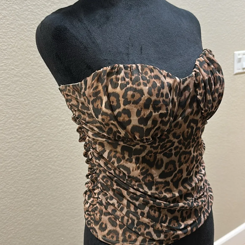 Cheetah Print Multi Wear Tank\Tube Top - Image 6