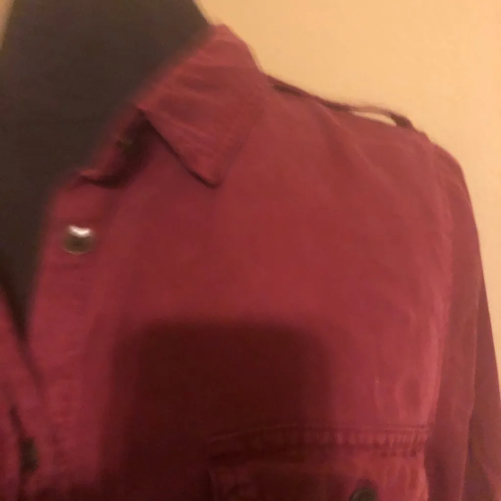 Maroon soft button up ❤️ - Image 4
