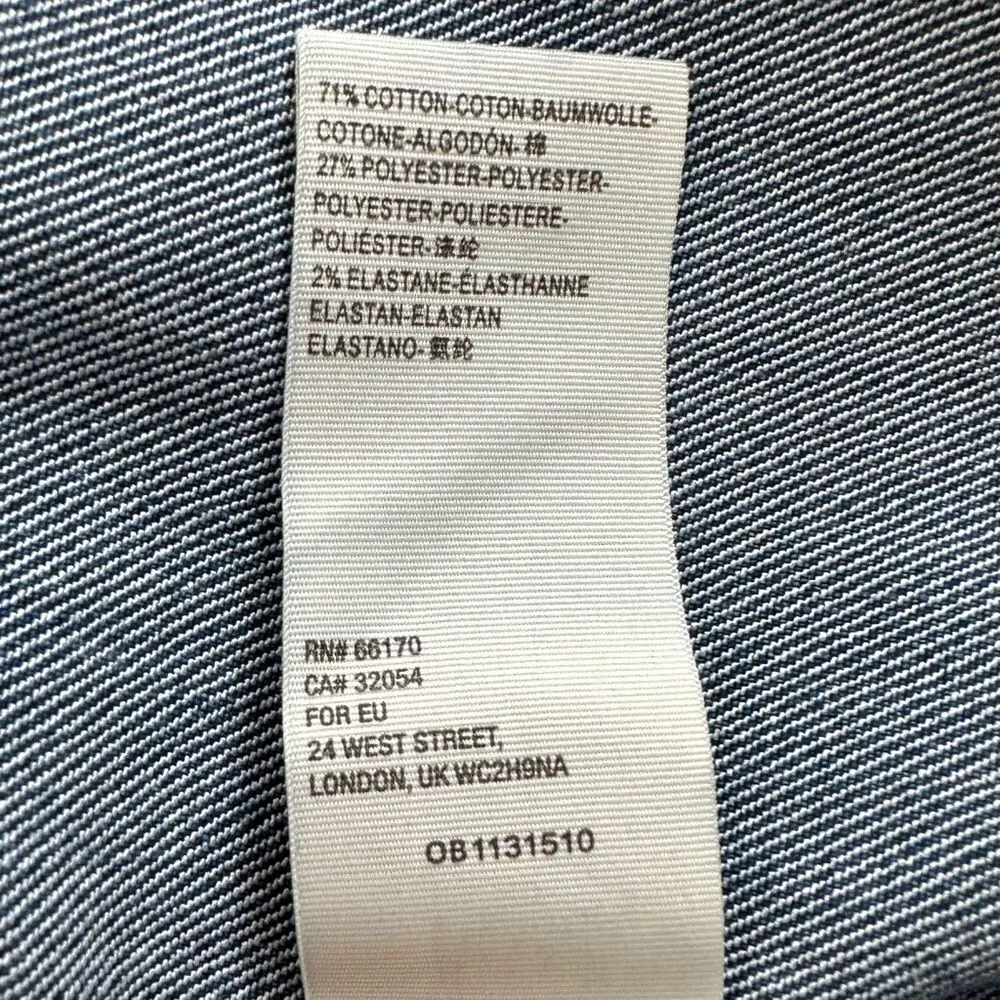 Free People We The Free CRVY Blue Denim High Rise Flare Jeans - Image 11