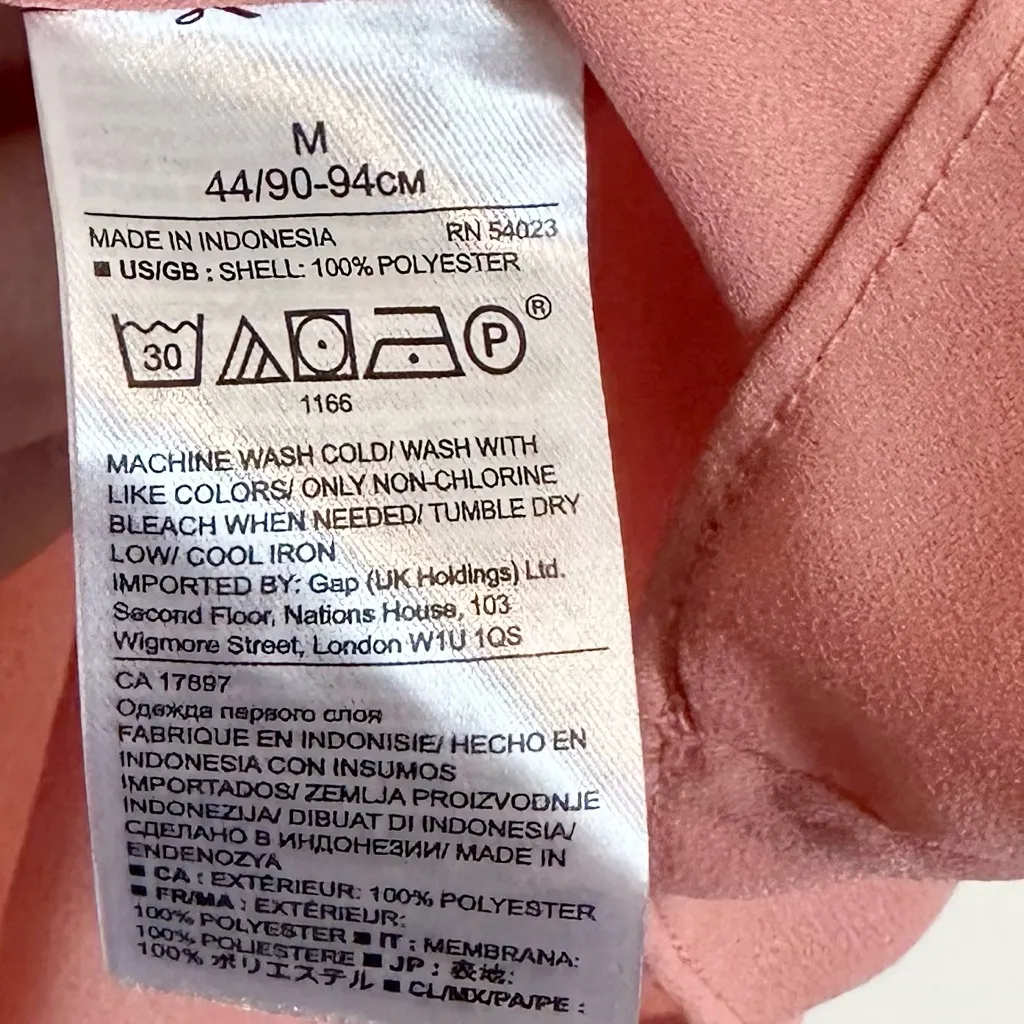 Banana Republic Dusty Rose Sleeveless Blouse - Size: Medium - Image 3