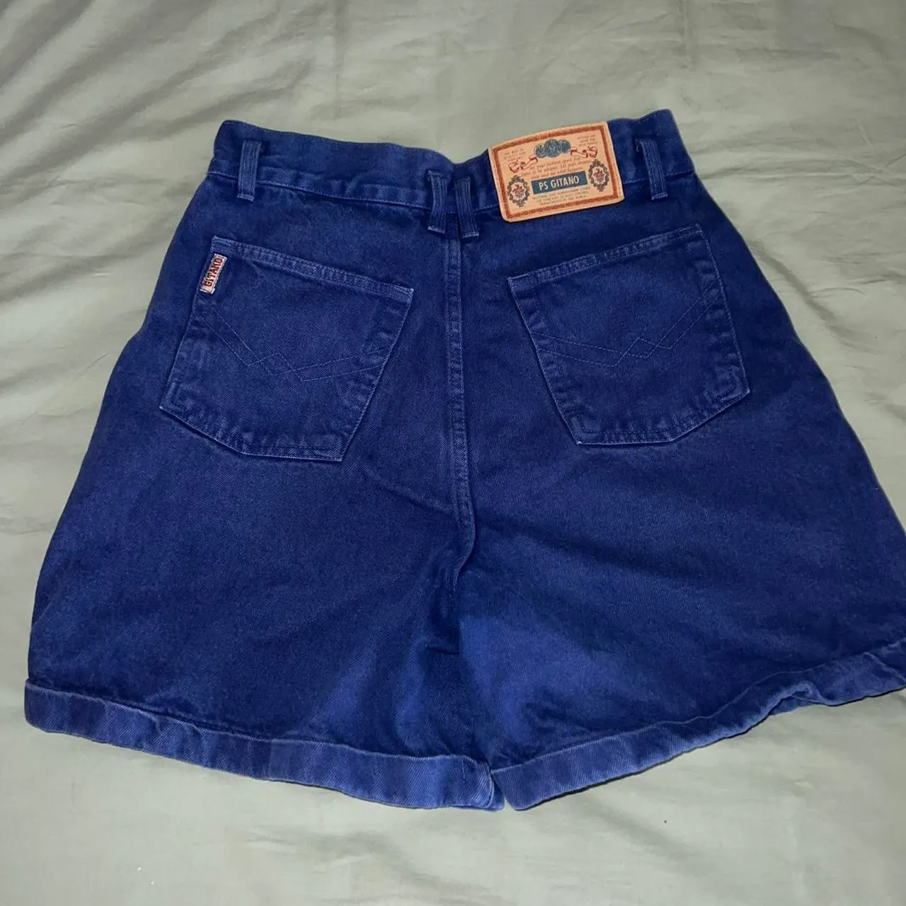 Gitano Blue Denim Shorts Size 12 - Image 2