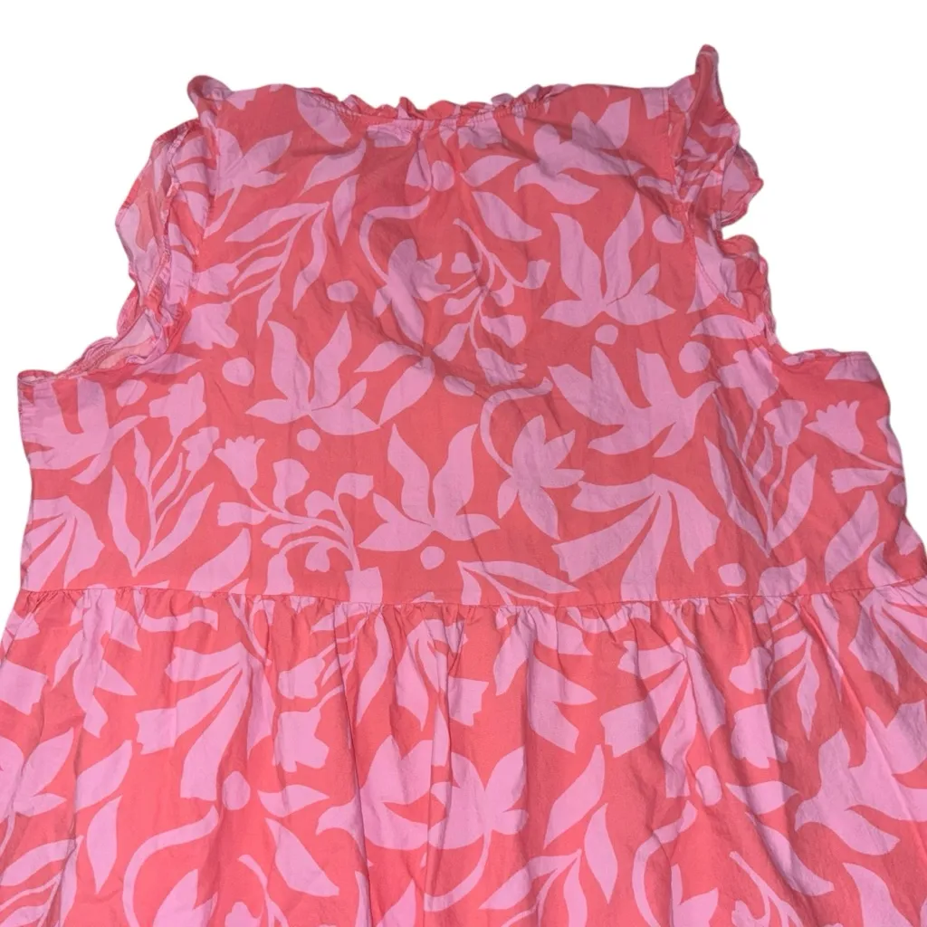 Pink and Red Sleeveless Dress Size XXL - Image 10