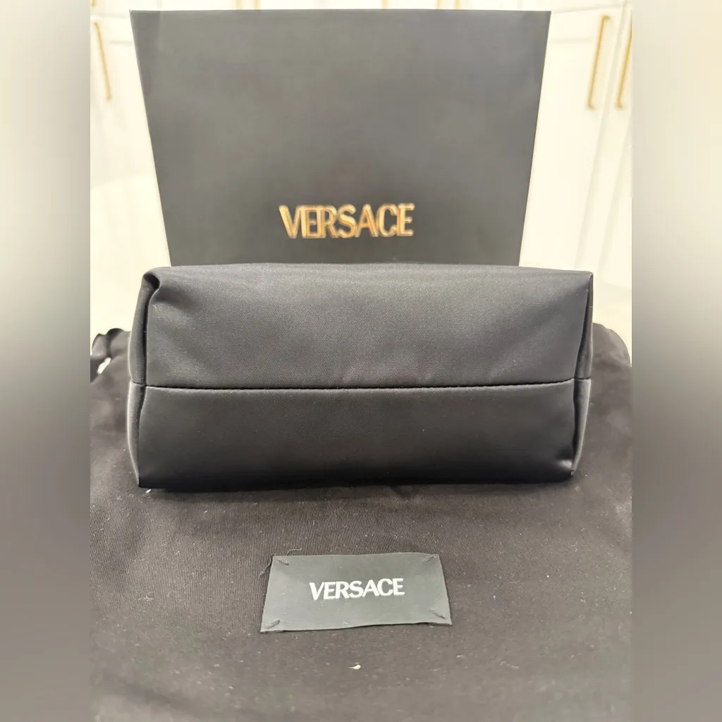 Versace Medusa Nylon Makeup Case - Image 8