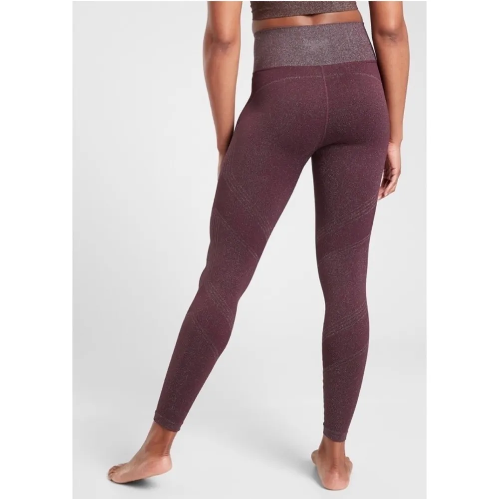 ATHLETA Twilight Tight 2.0 Metallic Purple - Image 2