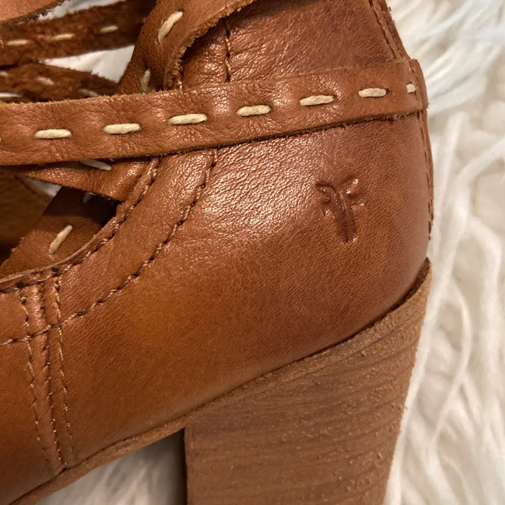 FRYE Bootie’s size 9 color tan/ brown see all photos of the boots - Image 2