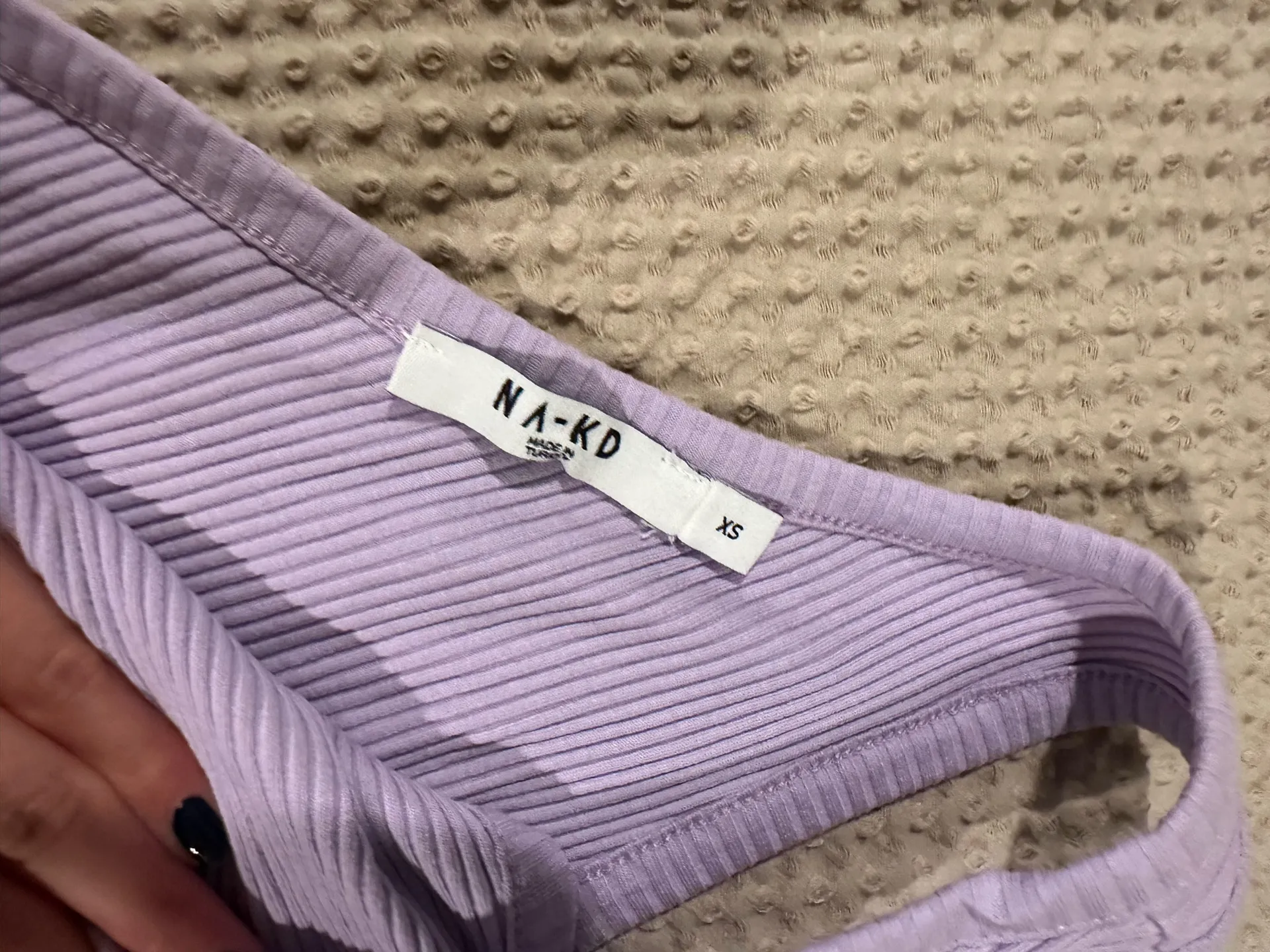 NAKD purple side ruched tank  - Image 2