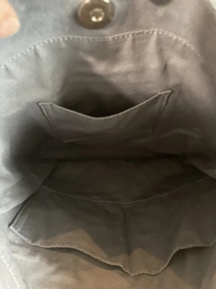 M.I.L.A.‎ Jackie Blue Suede Crossbody Bag - Image 6