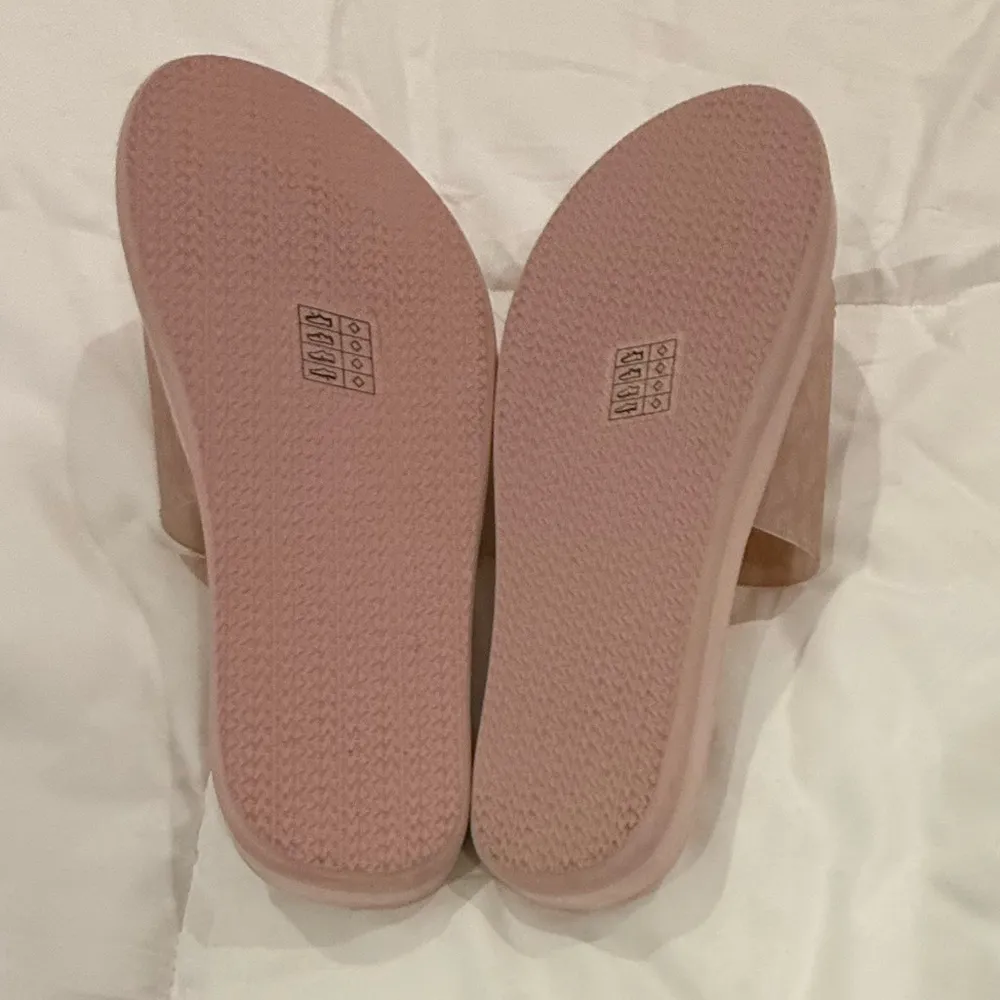 **Michael Kors Pink Transparent Slides – Size 10** - Image 5