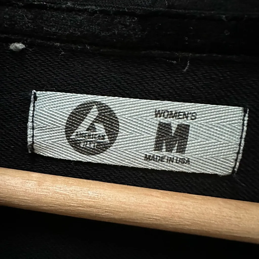 Avalanche black hooded sweatshirt dress w/pockets size medium - Image 2