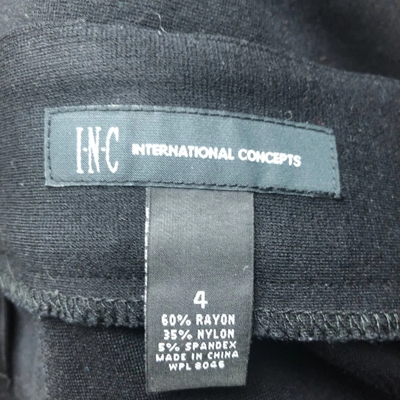 International Concepts High Waist Black Skirt Size 4 - Image 2