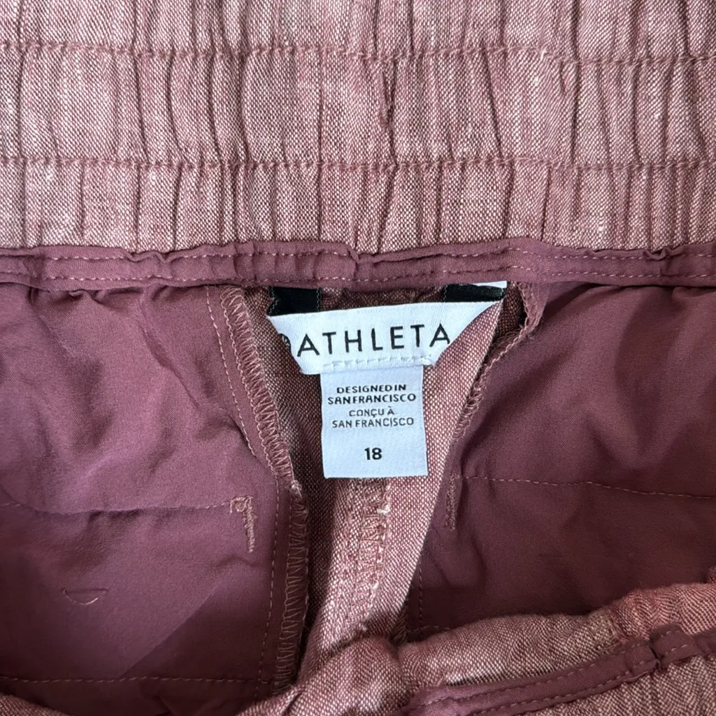 Athleta Cabo Linen Wide Leg Pant 18 - Image 10