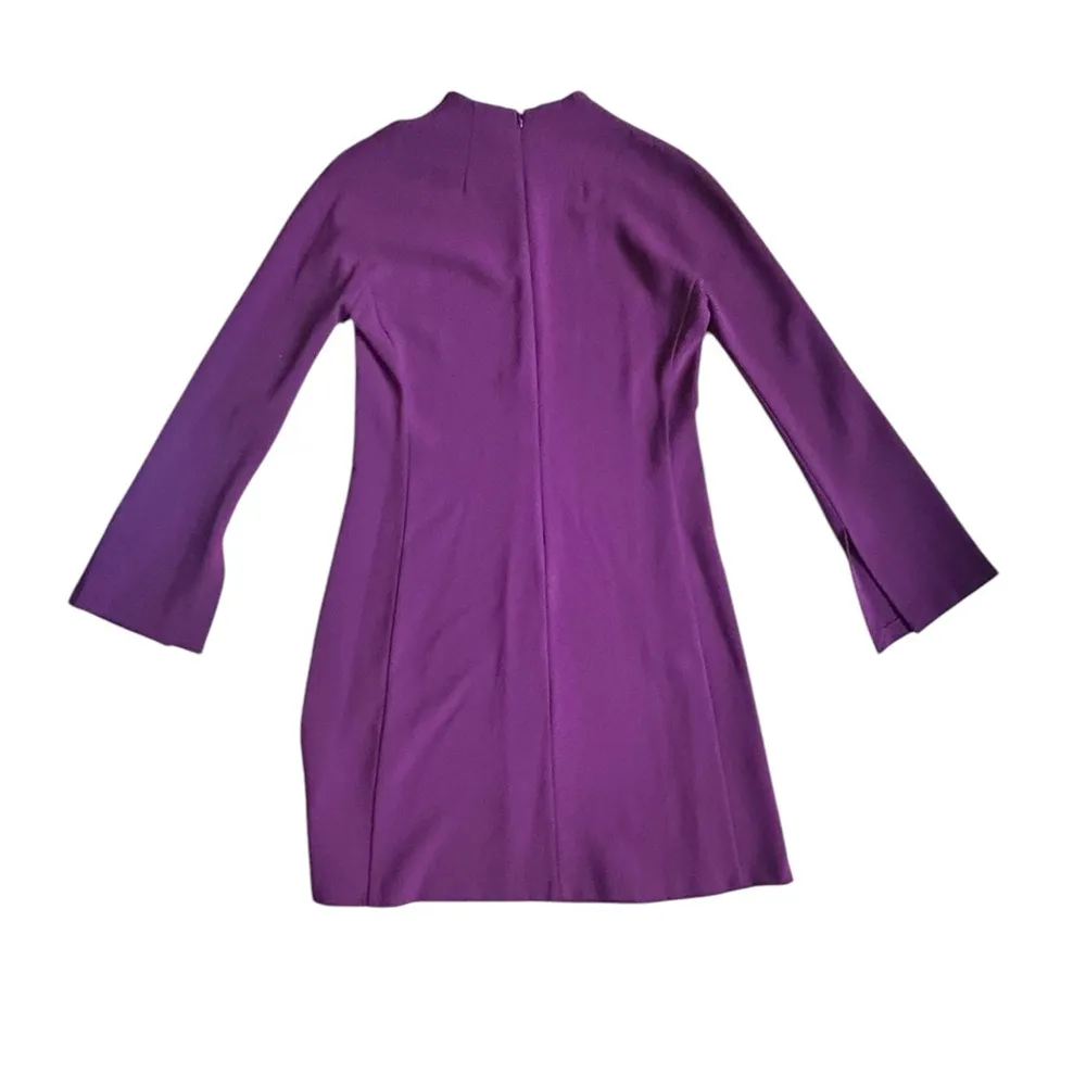 Theory Admiral Dolman Shift Dress Maroon Red Above the Knee‎ A-Line Dress Size 6 - Image 9