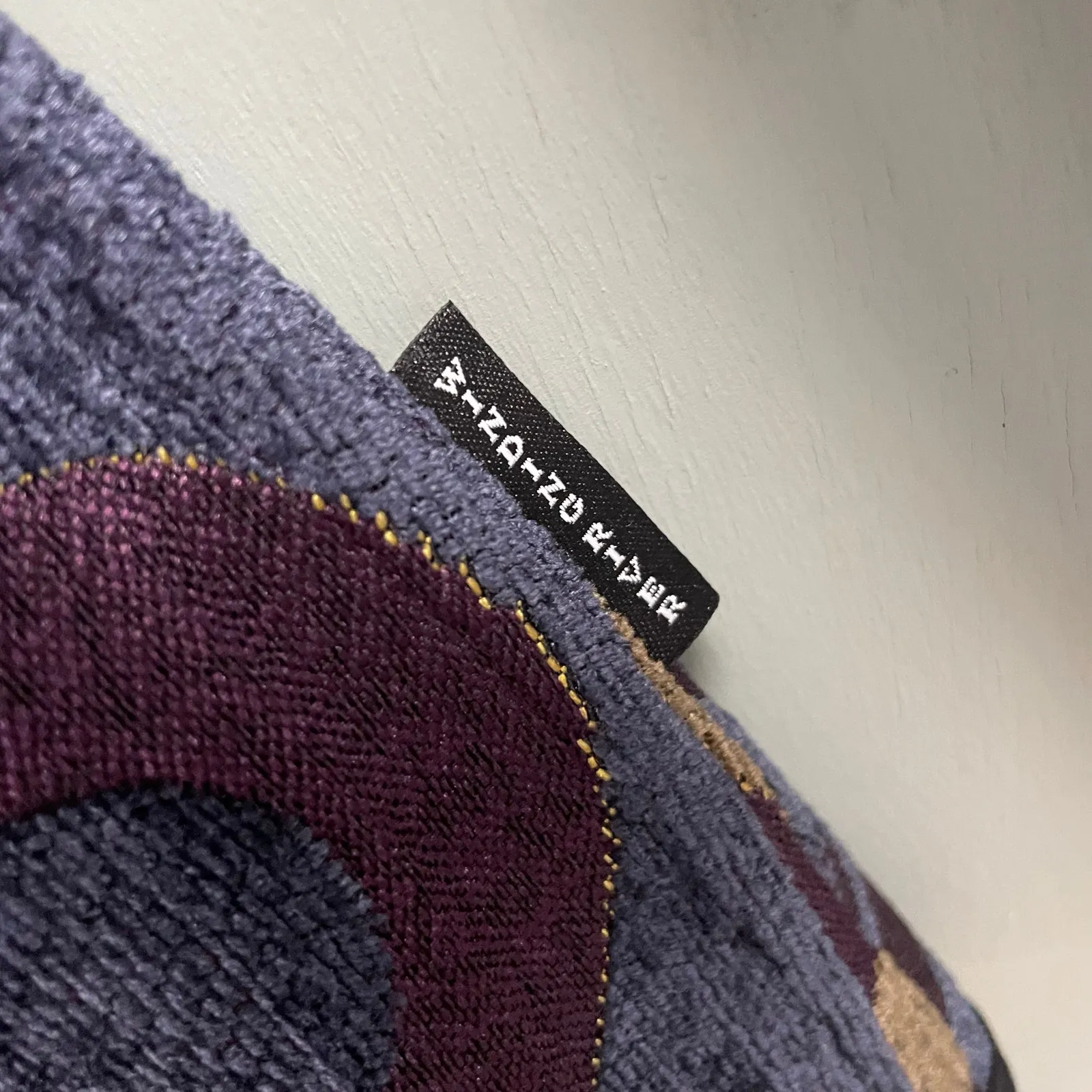 Winding River Jacket Women Large CAFE Print Geometric Tapestry Reversible USA - Image 6