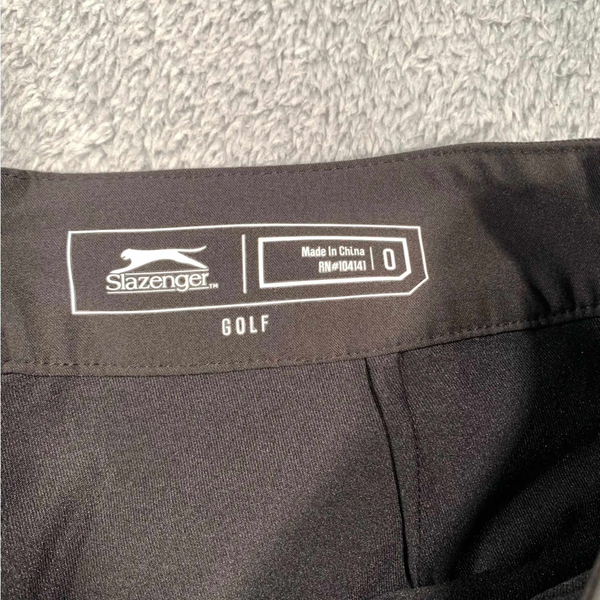 Slazenger Black and Blue golf skort - Image 6
