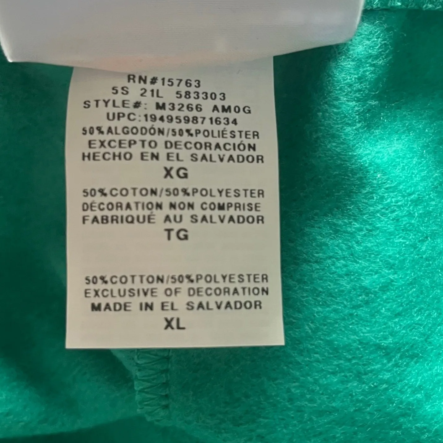 Champion Womens XL Green Reelflex Fleece Short Athleticwear Lounge Casual - Image 5