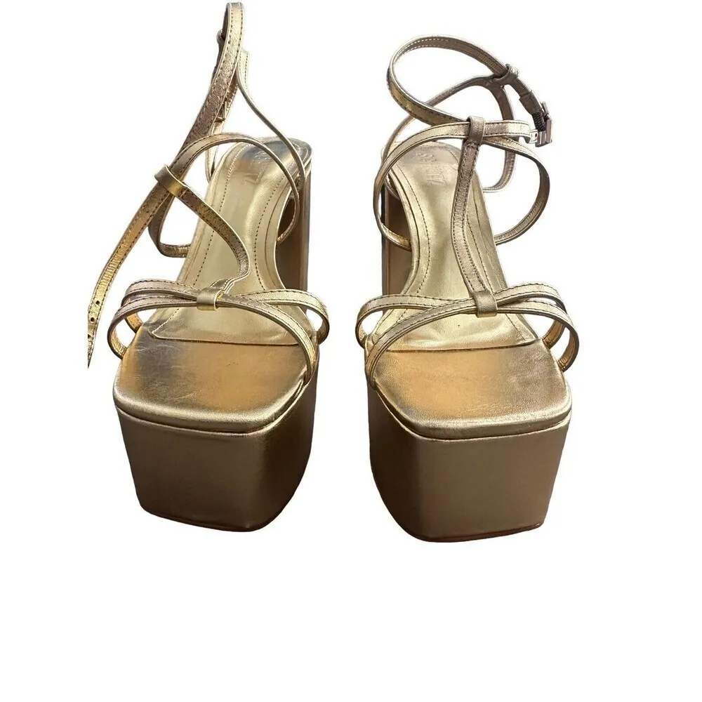 Schutz Adriana Platform Sandals for Women Size 8 - Image 3