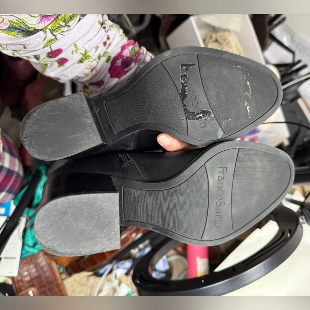 FRANCO SARTO “OWENS” Leather Ankle Boots sz 7 - Image 10