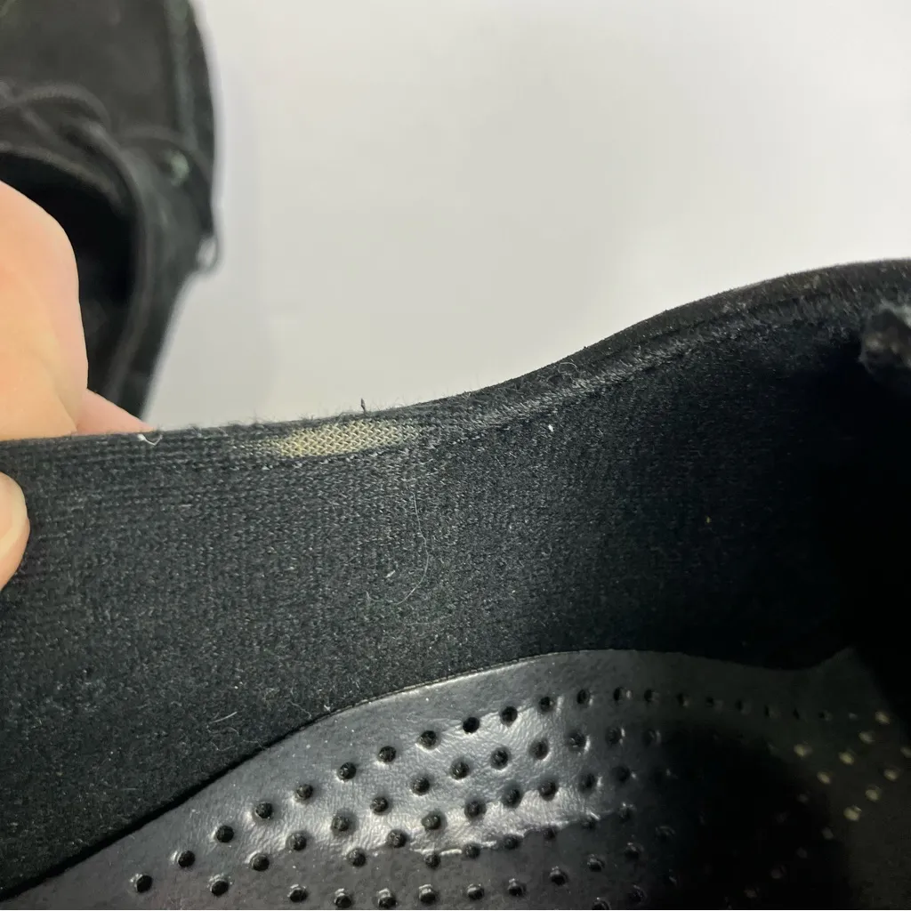 SAS black suede slip on loafer lace up tie comfort shoes women’s‎ size 10 casual - Image 8