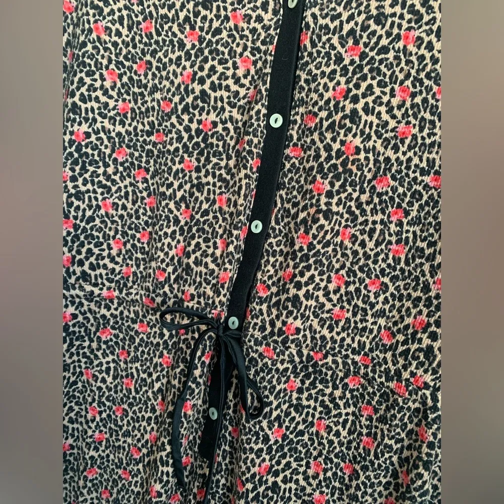 Victoria’s Secret leopard print onesie large - Image 4