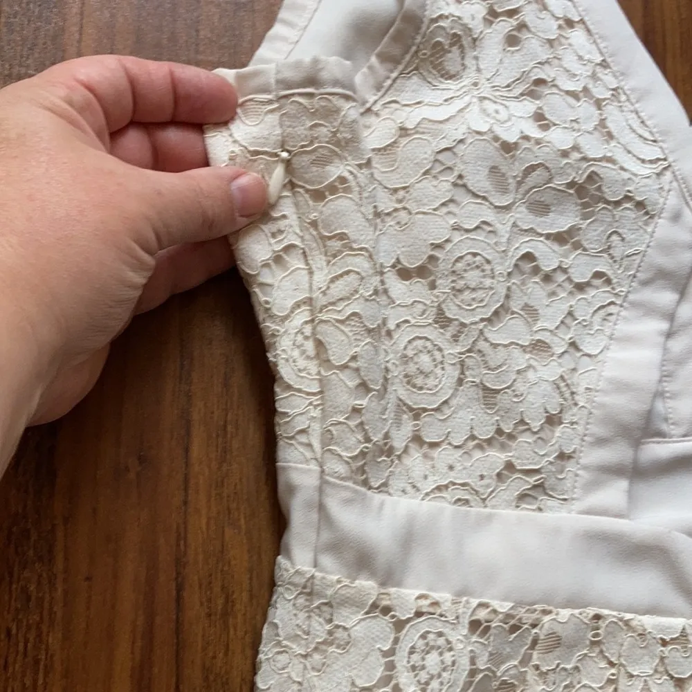 Free‎ People lucky in love lace dress in shell size small - Image 10