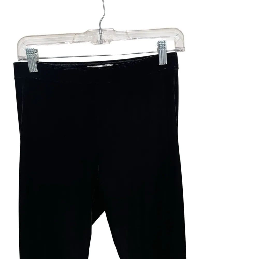 Abercrombie & Fitch Velvet Leggings Black Women’s Size Medium - Image 4