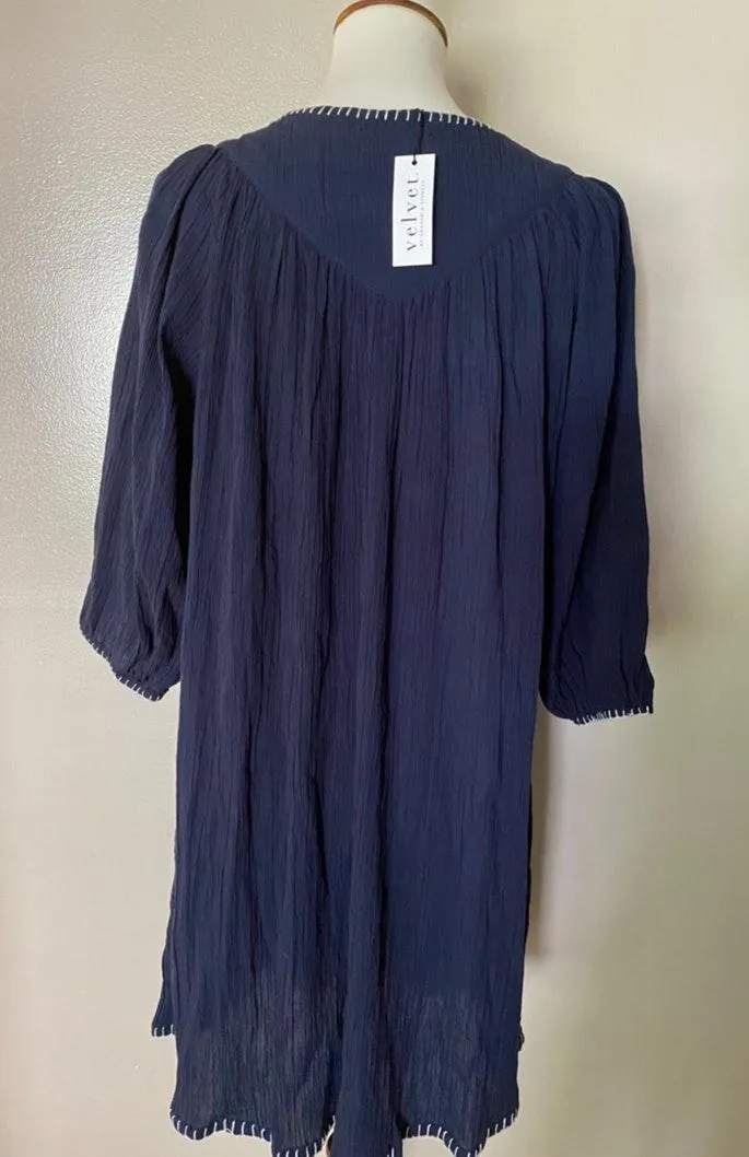 Trista Embroidered Tunic Dress - Image 9