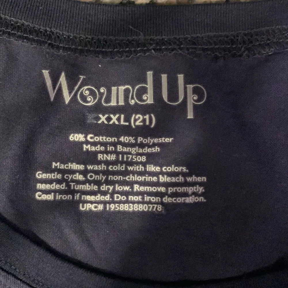 Equality Navy Blue Shirt Love Kindness Size XXXL/21 EUC #7586 - Image 4