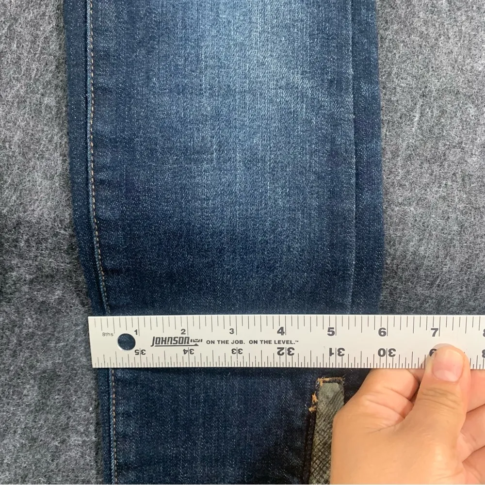 Anthropologie Pilcro And Letterpress Highrise Skinny Jeans Size25 dark denim F11 - Image 5