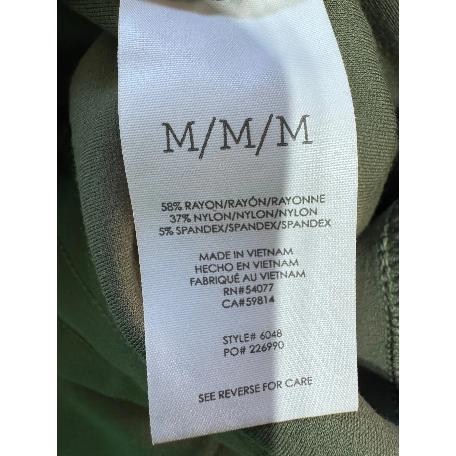 Cabi Green Drawstring Utility Jogger Pants Cropped Pockets Womens Med Athleisure - Image 5